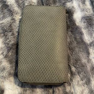 Grey Clutch/Wallet